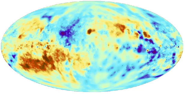 Predicted circular polarization map of the Milky Way